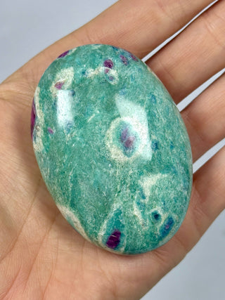 RUBY FUCHSITE PALM STONE (1) Bracelet The Crystal Avenues 