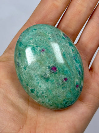 RUBY FUCHSITE PALM STONE (3) Bracelet The Crystal Avenues 