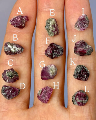 RUBY - GREENLAND Raw Crystal The Crystal Avenues 