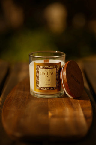 Saali Heart Opening Ritual Candle – Bailao & Co. | Beeswax & Coconut Wax candle The Crystal Avenues 