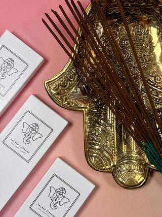 SACRED ELEPHANT Incense Sticks - Cedar incense The Crystal Avenues 