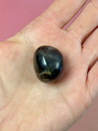 SAPPHIRE TUMBLE STONE (10) Tumble Stone The Crystal Avenues 
