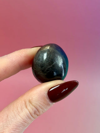 SAPPHIRE TUMBLE STONE (4) Tumble Stone The Crystal Avenues 