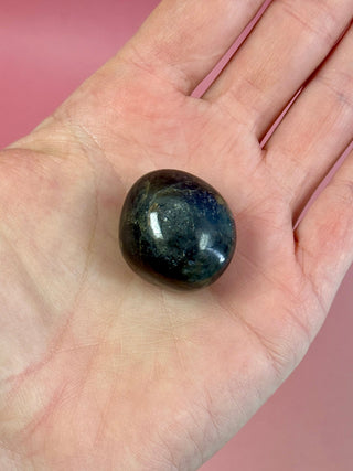SAPPHIRE TUMBLE STONE (7) Tumble Stone The Crystal Avenues 