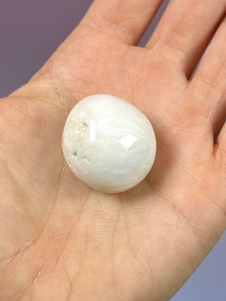 SCOLECITE (4) Tumble Stone The Crystal Avenues 