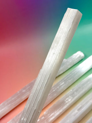 SELENITE CLEANSING WAND The Crystal Avenues 