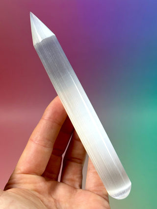 SELENITE PENCIL (1) The Crystal Avenues 
