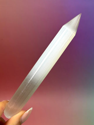SELENITE PENCIL (1) The Crystal Avenues 