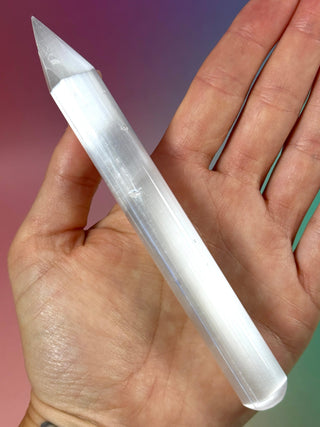 SELENITE PENCIL (2) The Crystal Avenues 