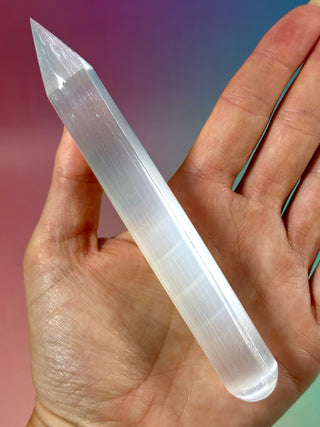 SELENITE PENCIL (3) The Crystal Avenues 