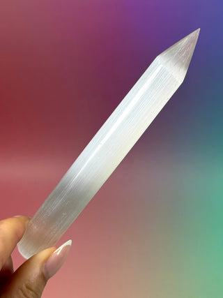 SELENITE PENCIL (3) The Crystal Avenues 