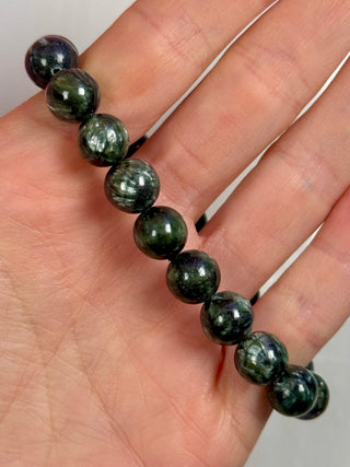 SERAPHINITE CRYSTAL BRACELET (8MM) Bracelet The Crystal Avenues 