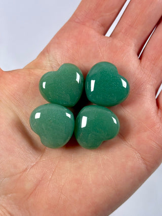 SMALL GREEN AVENTURINE HEART CRYSTAL Heart The Crystal Avenues 