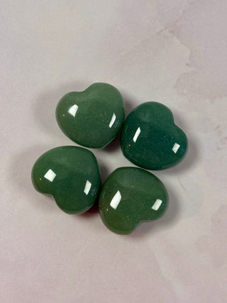 SMALL GREEN AVENTURINE HEART CRYSTAL Heart The Crystal Avenues 