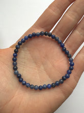 Load image into Gallery viewer, SODALITE BRACELET (4MM) Bracelet The Crystal Avenues 
