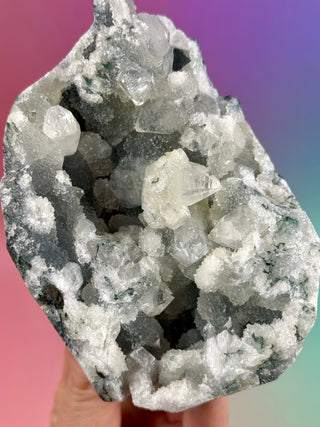 STARSEER APOPHYLLITE CLUSTER (L) Cluster The Crystal Avenues 