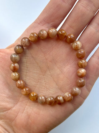 SUNSTONE BRACELET (8MM) Bracelet The Crystal Avenues 