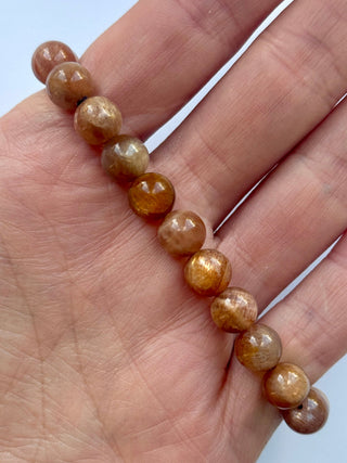 SUNSTONE BRACELET (8MM) Bracelet The Crystal Avenues 