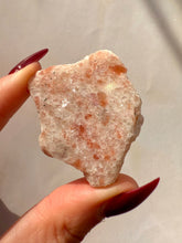 Load image into Gallery viewer, SUNSTONE SEMI-POLISHED (10) tumble stone The Crystal Avenues 
