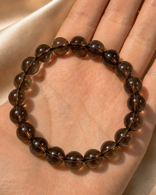 THE ANCHOR – Smokey Quartz Bracelet | Limited Edition Bracelet The Crystal Avenues 