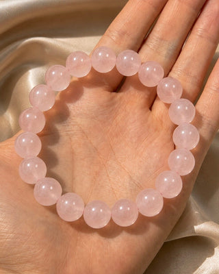 THE LOVER – Rose Quartz Bracelet | Limited Edition Bracelet The Crystal Avenues 