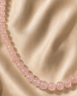 THE LOVER – Rose Quartz Choker | Limited Edition Necklace The Crystal Avenues 