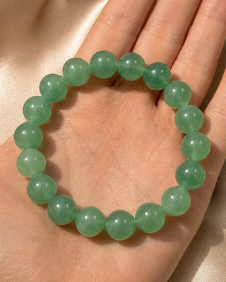 THE LUCKY ONE – Green Aventurine Bracelet | Limited Edition Bracelet The Crystal Avenues 