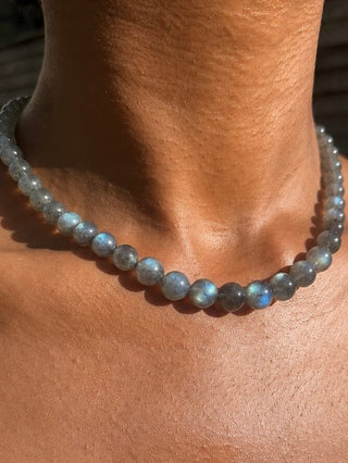 THE MAGICIAN – Labradorite Choker | Limited Edition The Crystal Avenues 