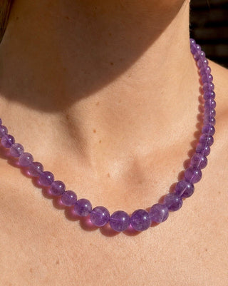 THE MYSTIC – Amethyst Choker | Limited Edition Necklace The Crystal Avenues 