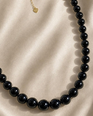 THE PROTECTOR – Black Tourmaline Choker | Limited Edition Necklace The Crystal Avenues 