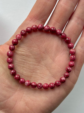 THULITE BRACELET (6MM) Bracelet The Crystal Avenues 