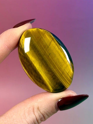 TIGER EYE PALM STONE (1) Palm stone The Crystal Avenues 