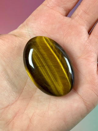 TIGER EYE PALM STONE (1) Palm stone The Crystal Avenues 