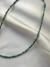 Indlæs billede til gallerivisning TURQUOISE FACET CHOKER NECKLACE Necklace The Crystal Avenues 
