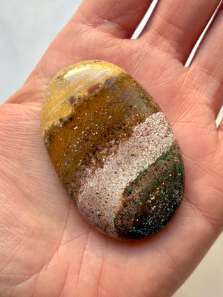 UNICORN JASPER PALM STONE (18) The Crystal Avenues 