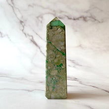 Load image into Gallery viewer, VARISCITE TOWER (1) tumble stone The Crystal Avenues 
