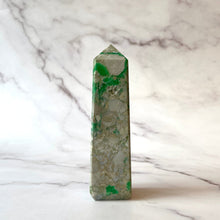 Load image into Gallery viewer, VARISCITE TOWER (1) tumble stone The Crystal Avenues 
