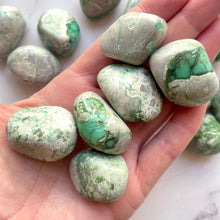 Load image into Gallery viewer, VARISCITE TUMBLE STONES tumble stone The Crystal Avenues 
