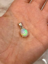 Load image into Gallery viewer, WHITE ETHIOPIAN OPAL SILVER PENDANT (NO. 6) The Crystal Avenues 
