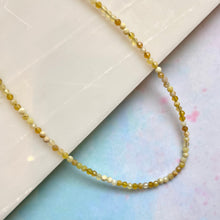 Load image into Gallery viewer, YELLOW OPAL FACET CHOKER NECKLACE Bracelet The Crystal Avenues 
