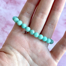 Load image into Gallery viewer, AMAZONITE EXTRA QUALITY BRACELET Bracelet The Crystal Avenues 
