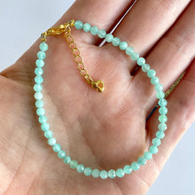 Load image into Gallery viewer, AMAZONITE FACETED BRACELET Bracelet The Crystal Avenues 
