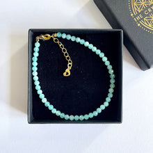 Load image into Gallery viewer, AMAZONITE FACETED BRACELET Bracelet The Crystal Avenues 
