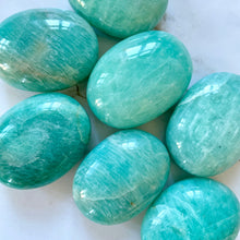 Load image into Gallery viewer, AMAZONITE PALM STONE tumble stone The Crystal Avenues 
