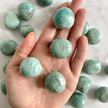 Load image into Gallery viewer, AMAZONITE TUMBLE STONE tumble stone The Crystal Avenues 
