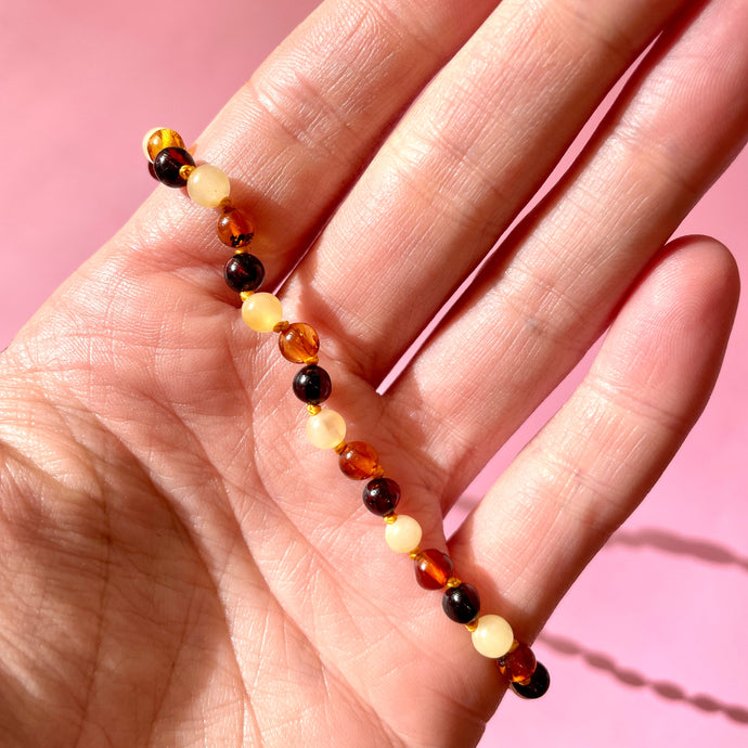 AMBER CHOKER NECKLACE (MULTI) Bracelet The Crystal Avenues 