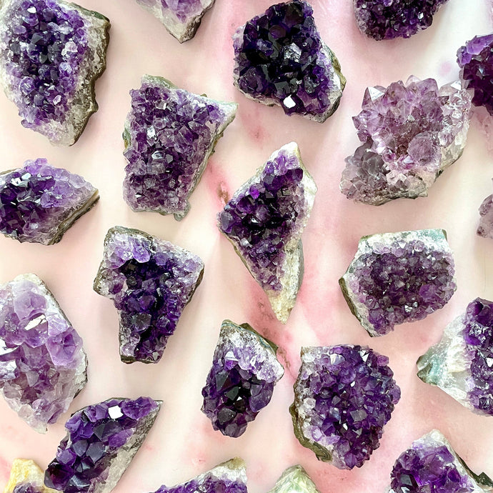 AMETHYST CLUSTER Druze The Crystal Avenues 
