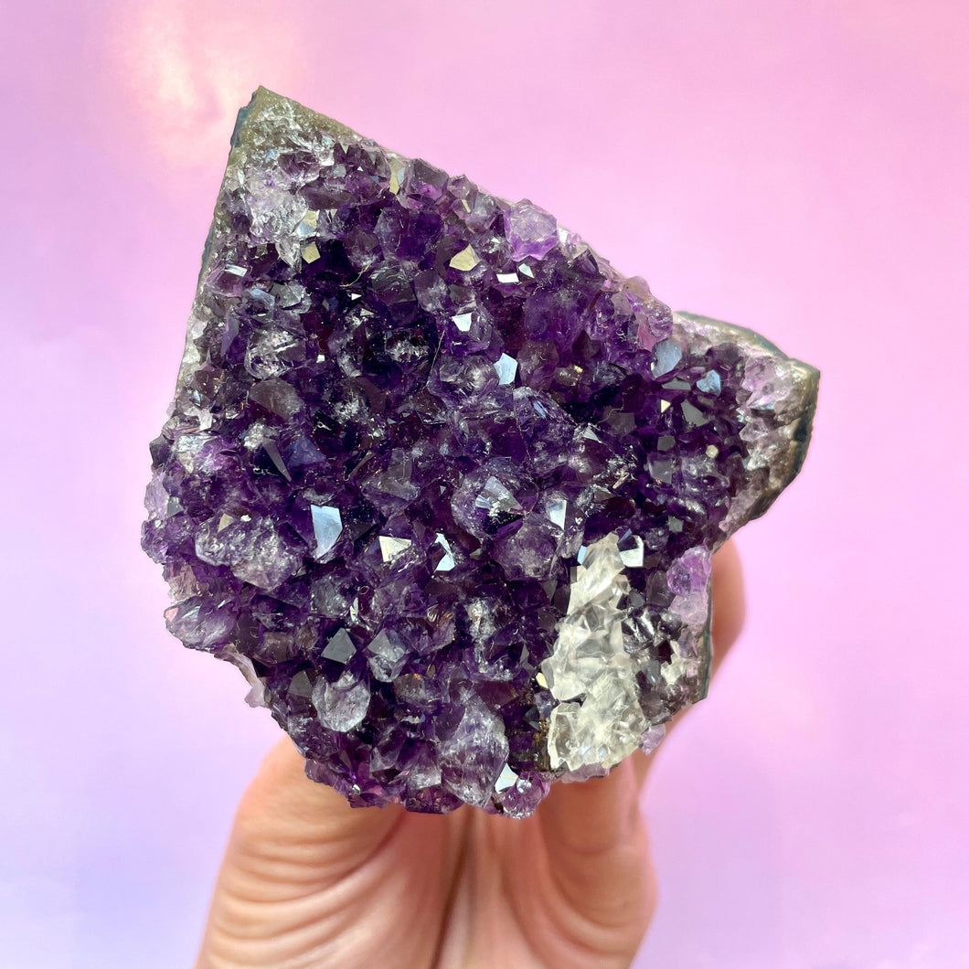 AMETHYST CLUSTER EXTRA QUALITY (3) Druze The Crystal Avenues 