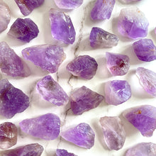 Load image into Gallery viewer, AMETHYST RAW POCKET STONE Raw Crystal The Crystal Avenues 
