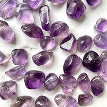 Load image into Gallery viewer, AMETHYST TUMBLE STONE Tumble stone The Crystal Avenues 
